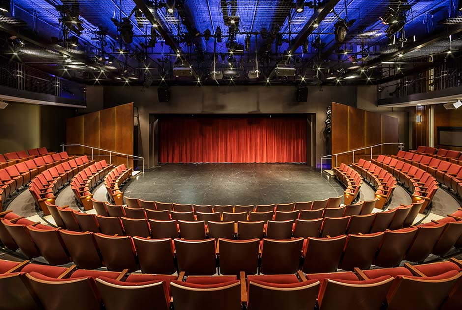 BHMS Architects Loyola University Mundelein Center Newhart Theater Chicago Illinois 9
