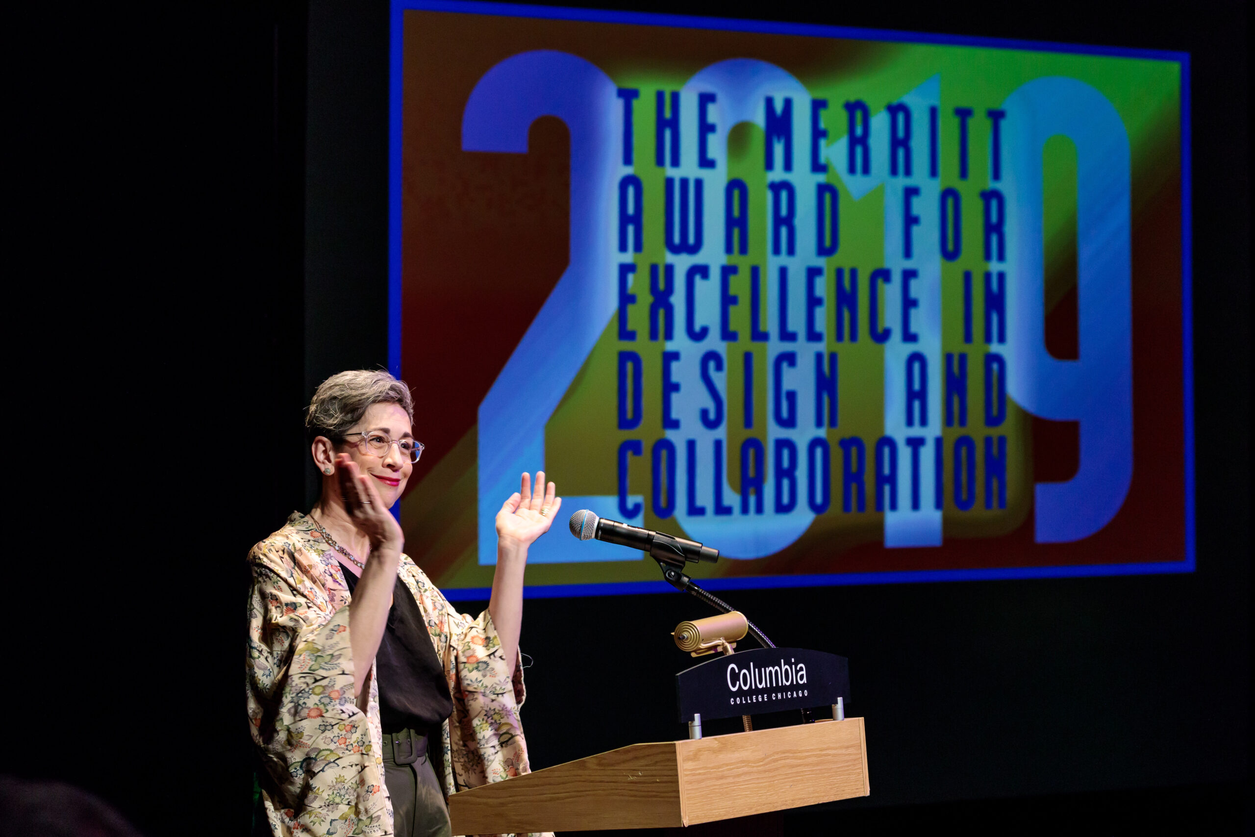 The 2019 Michael Merritt Awards and Design Exposition at Columbia College Chicago May13, 2019. (Photo by John Zich)
