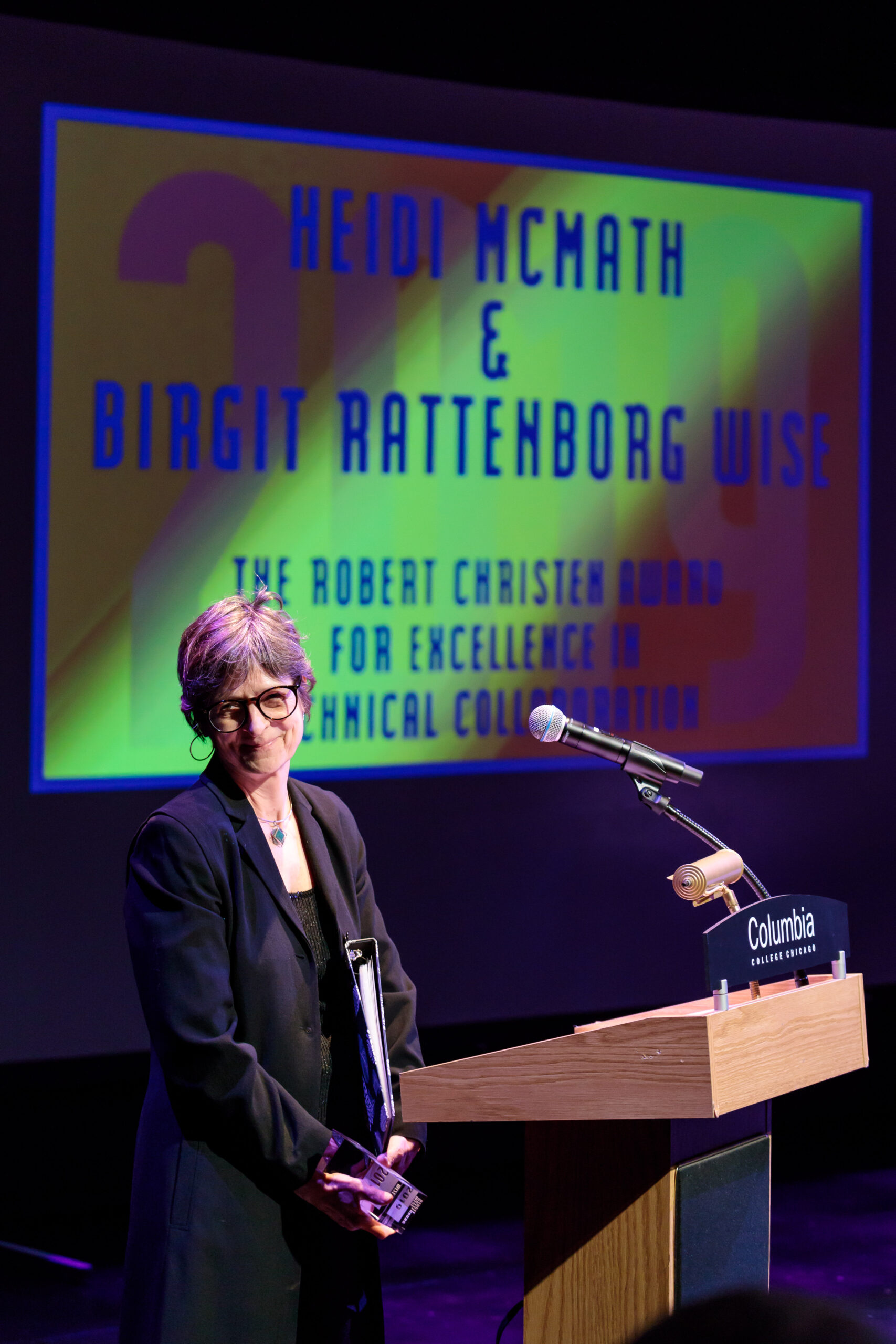 The 2019 Michael Merritt Awards and Design Exposition at Columbia College Chicago May13, 2019. (Photo by John Zich)