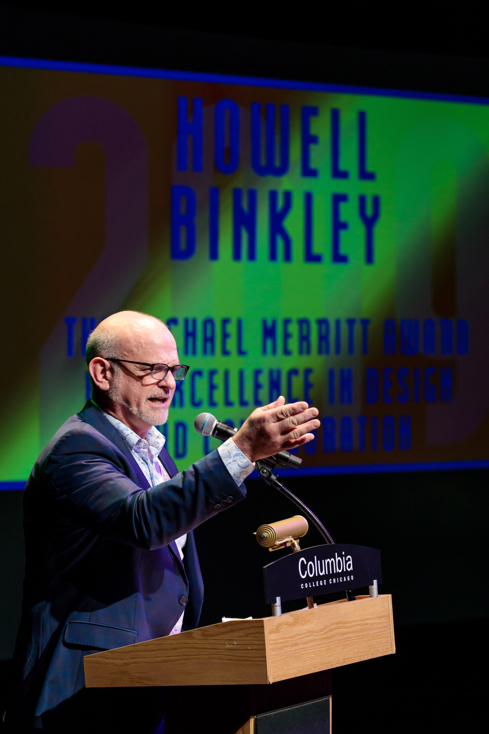 The 2019 Michael Merritt Awards and Design Exposition at Columbia College Chicago May13, 2019. (Photo by John Zich)