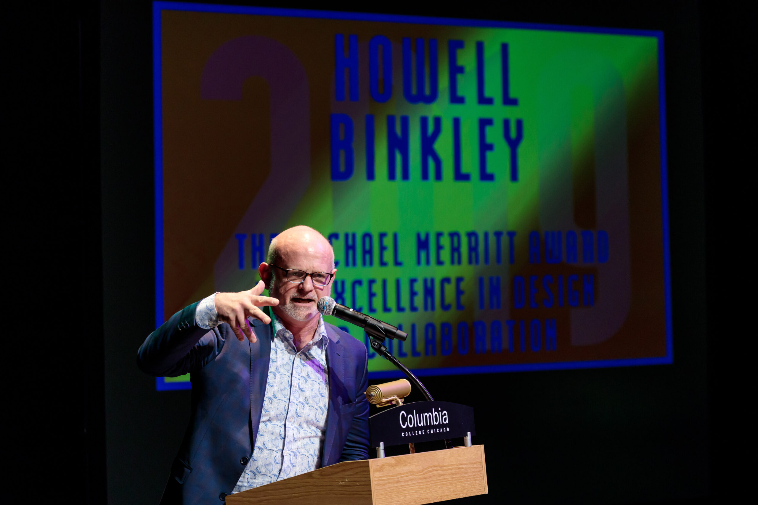The 2019 Michael Merritt Awards and Design Exposition at Columbia College Chicago May13, 2019. (Photo by John Zich)