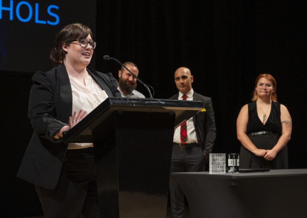 Photo from the 2024 Michael Merritt Awards